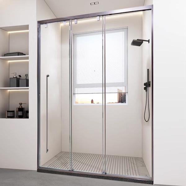 Stainless Steel Shower Glass Profile SUS304 Glass Shower Door Hardware
