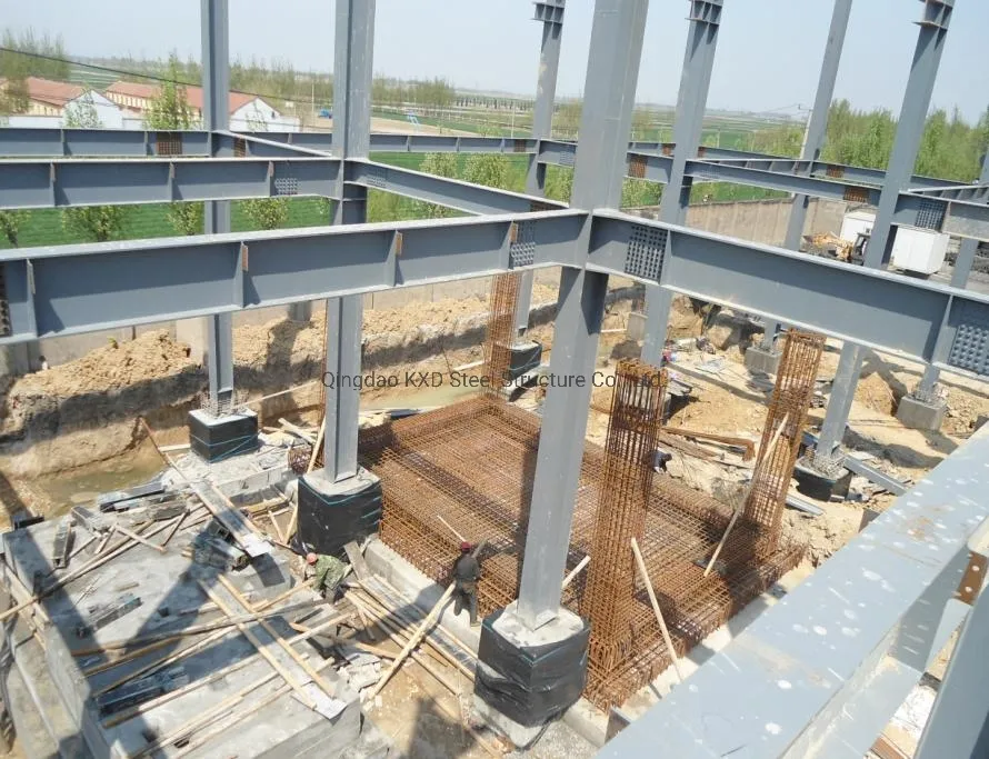 Prefab PEB Steel Warehouse Seismic Resistance H Section Steel