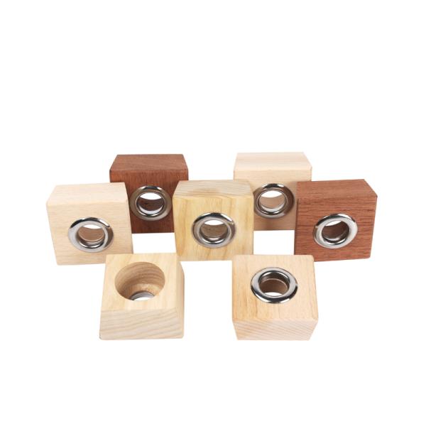 Square Reed Diffuser Cap Wooden Perfume Bottle Lid 28 25 Thread