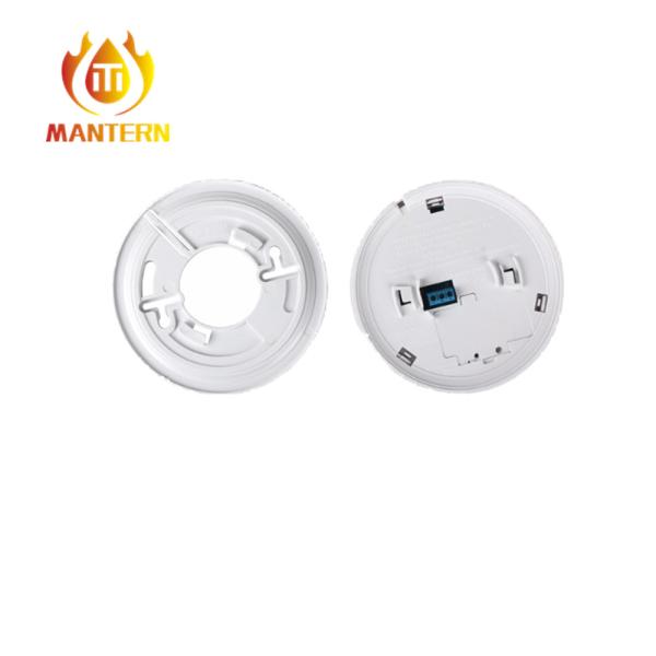 110V / 220V AC Smoke Alarm Detector , Photoelectric Fire Detector Stable Working