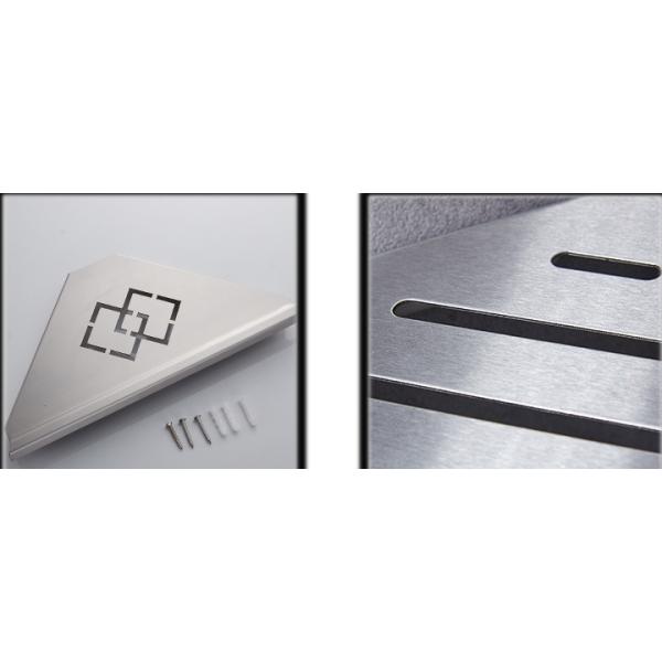 Triangular wall hanger Bathroom Rack Bathroom Shelf Stainless Steel Bath Shower Shelf Basket