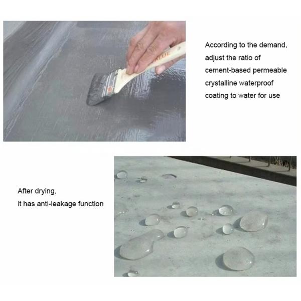 Cryst. WP Mat'l, Strong Pen., Ind'l/Civ'l Bldg Undergrnd, Easy Scraping