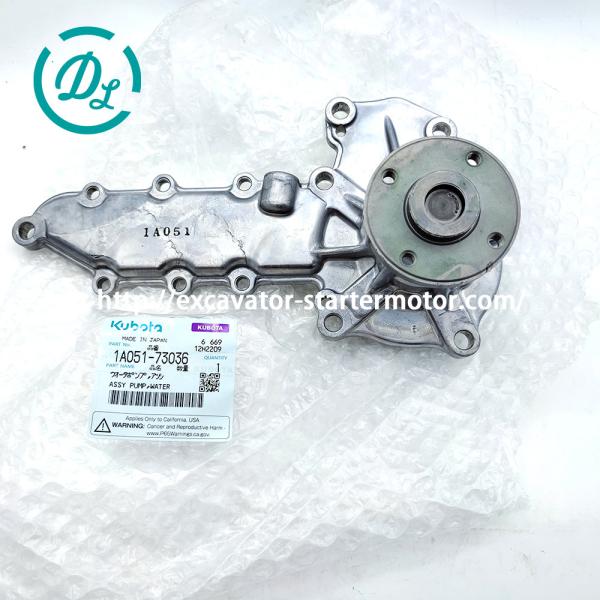 EexcavaStart Kubota KX161-3 Water Pump 1A051-73036 1A051-73035 Excavator Engine Part