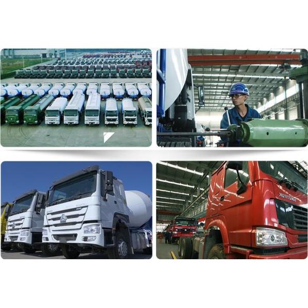 Yellow 371HP 6X4 20000L Diesel Fuel Tanker Truck