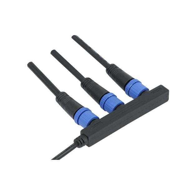 M15 Two-core Branch Box Waterproof Street Light Plug Connector