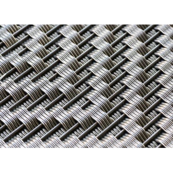 Decorative Brass Wire Mesh with 50mm*50mm Mesh Size 4.0mm Opening and 1.6mm Thickness for Architectural Design
