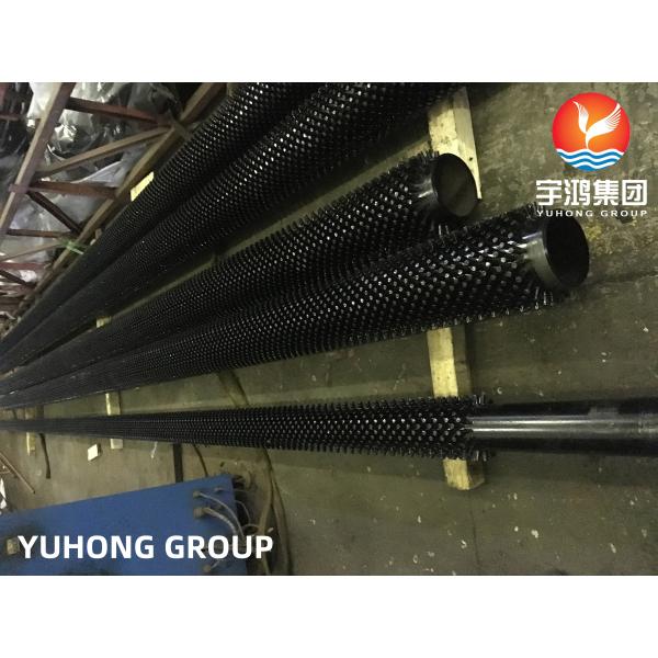 A335 P9 ASTM Studded Fin Tube For Fired Heater Steam Boiler