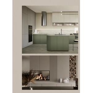 ISO 4001 Kitchen Machinery Equipment plywood Waterproof Home Kitchen Cabinet