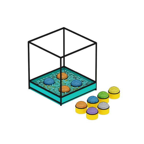 Junior Ninja Course Indoor Playground Equipment for Ages 5-12