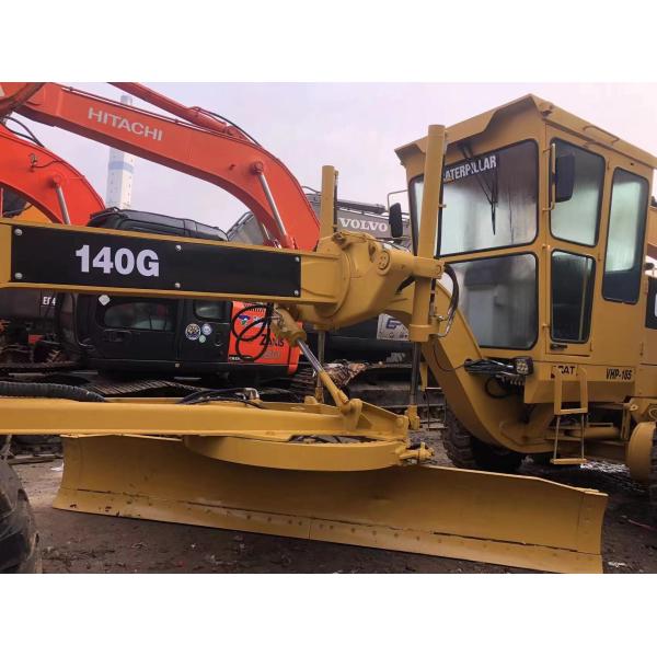 Hydraulic Power Used CAT 140G Grader With Excellent Performance