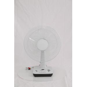 Quality Rechargeable 12V DC Table Fan / Fashionable Solar Powered Table Fan wholesale