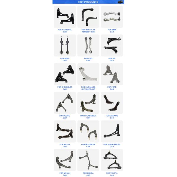 Front Lower Control Arm for Nissan Rogue 2008-2013 Interchange No. 54501-4BA0A Bushing 2