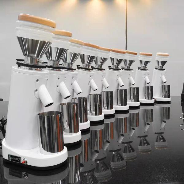 180W Commercial Coffee Maker with Electric Stainless Steel Conical Burr Coffee Grinder