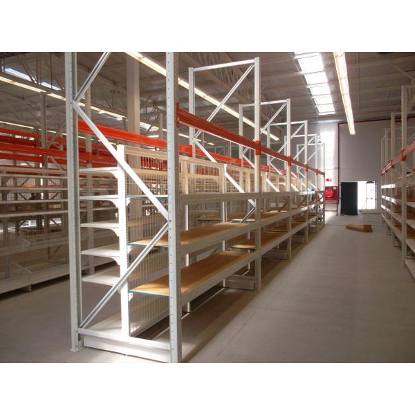 Combined Metal Retail Gondola Shelving Units , Gondola Display Shelving