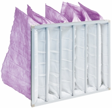 24'X24'X12' HEPA Air Purifier Filter , High Temp HEPA Filter With Top Tank Seal