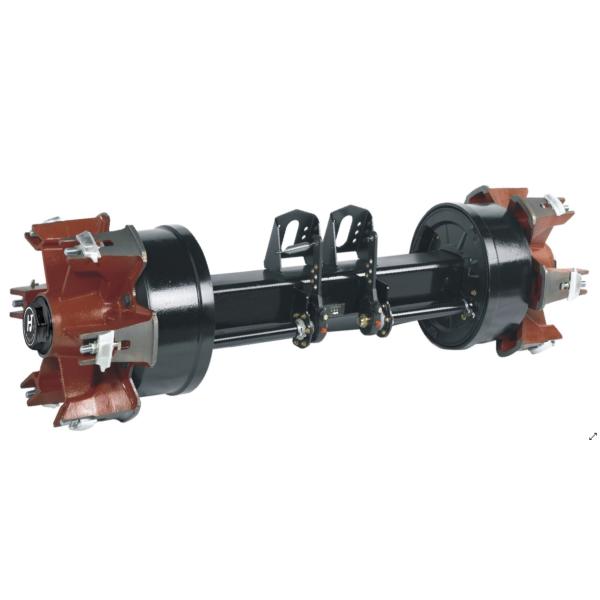 Huajing 12t Semi Trailer Axle For Truck 10-16mm Wheel Thickness