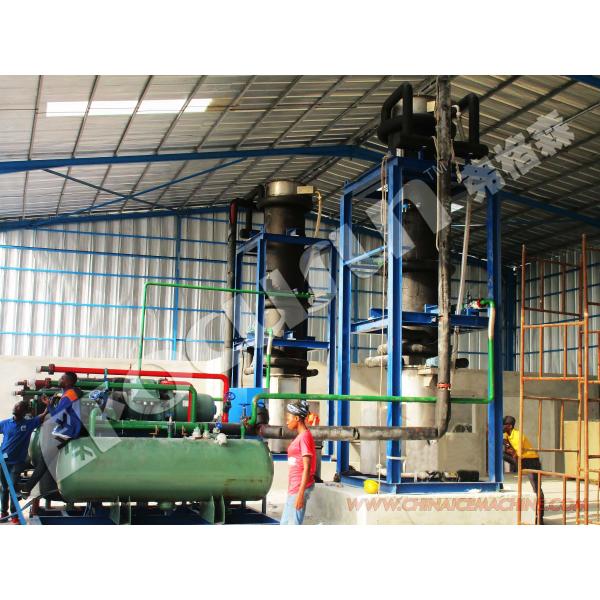 Brine System Big Cube Ice Block Ice Machine Africa 2T at with Automatic Control System