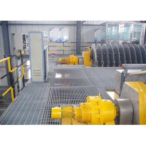 Ocean Petroleum Platform Galvanised Floor Grating 6mm Thick Pressure Locked