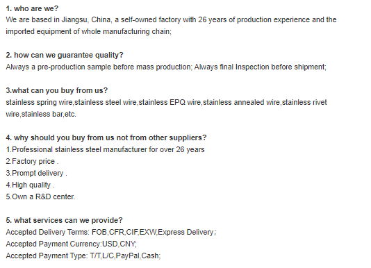 China Factory Stainless Steel 304 316 316L 410 Bright Polished Stainless Steel Round Bar