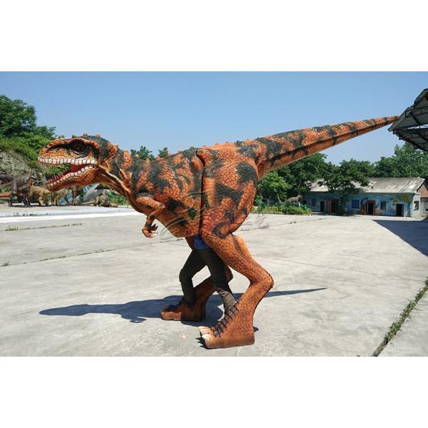 Light Realistic Walking Dinosaur Costume For 1.6 - 2 Meters Performer