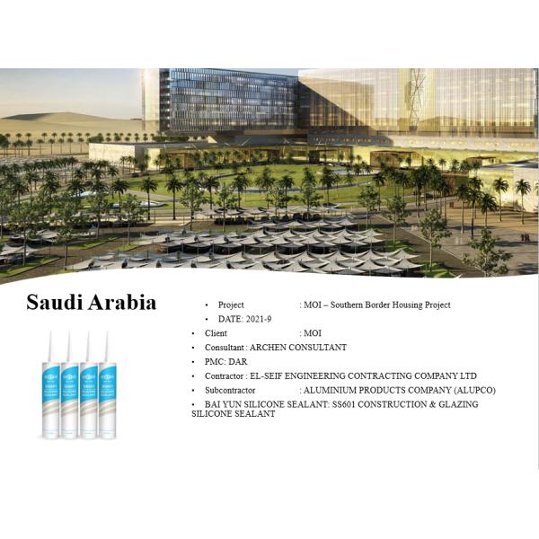 300ml External Wall Caulking Silicone Sealant Four Language Package