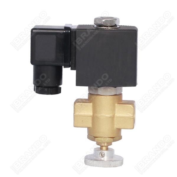 1/8'' Coalgas Natural Gas Oven Brass Solenoid Valve For Heating