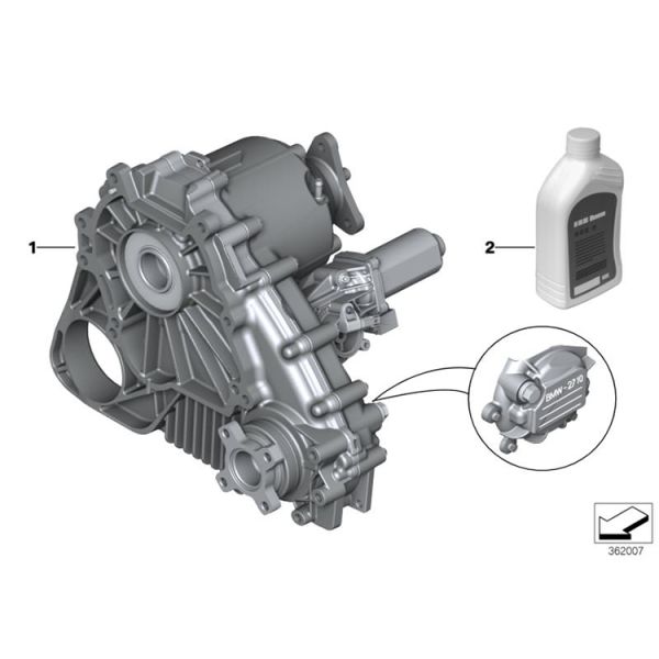 Direct Manufacturer Car Parts ATC400 Transfer Case for BMW X3 Auto Transmission System Component