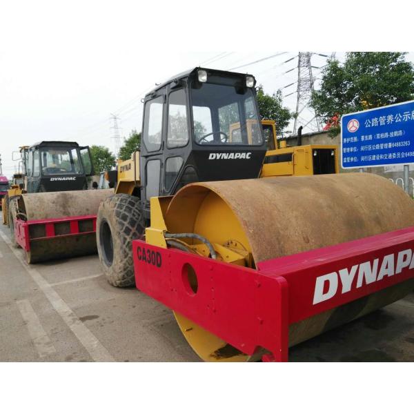Dynapac Smooth Drum Roller Compactor / 2nd Hand Rollers CA30D With Air Cooling Deutz Engine