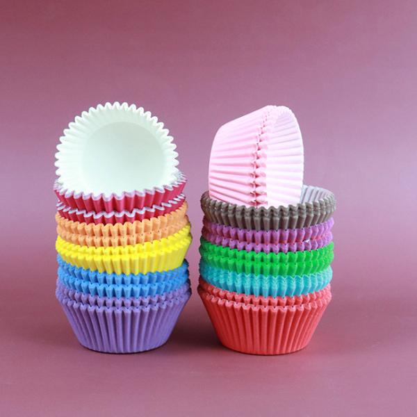 Assorted 1000 pcs / Pack Cake Muffin Paper Cups Cupcake Liner Cake Mold Kitchen Baking Tools