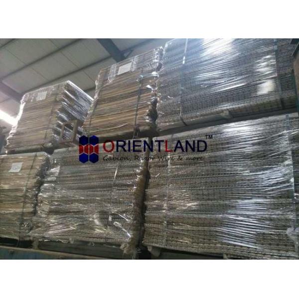 Galfan Wire Explosion Proof Welded Defensive Barrier 250g/M2 300g/M2 400g/M2