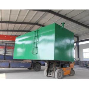 Plywood Carbon Steel Mobile Water Treatment Plants For Slaughterhouse