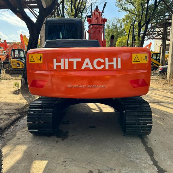 Good Condition ISUZU Engine Used Hitachi Excavator ZX120 High Precision High Comfort