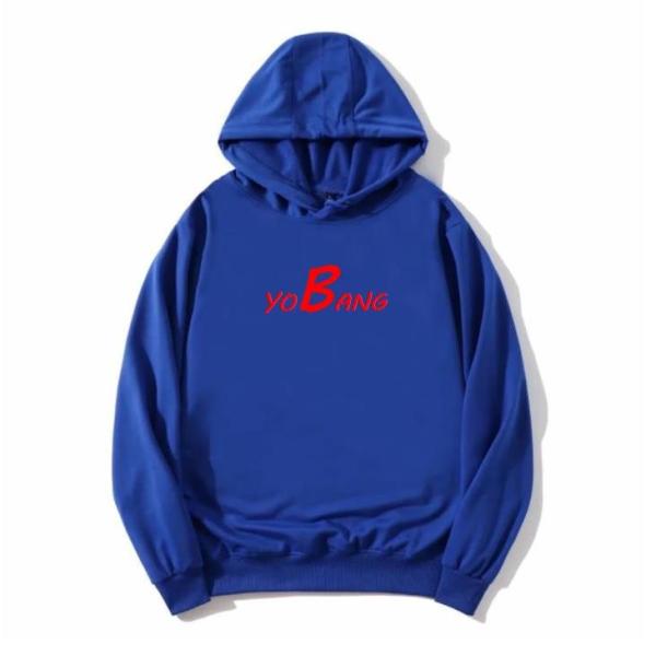 Red Blue Hoodie Skateboard Clothing Loose Street Style For Men Women