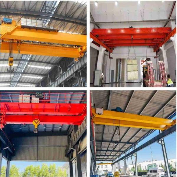 QD Type Overhead Crane Machine 50t Double Girder Bridge Crane For Steel Work
