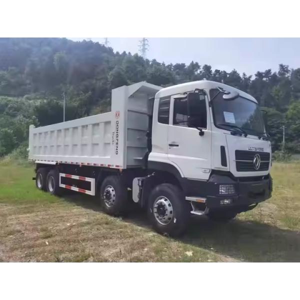 Dongfeng Sale in Africa Heavy Duty Payload 50T 375hp Manual Transmission diesel Fuel 8*4 Dumper Truck