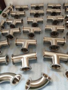 Quality 3/4 Tee 3 Way Female Stainless Steel 304 316 Threaded Pipe Fitting NPT 130 Equal Tee wholesale