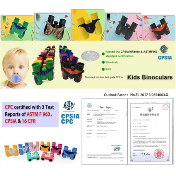 Waterproof / Shock Proof 8x21 Binoculars Compact Travel Exploration Kit