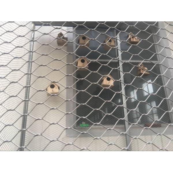 SS316 Aviary Mesh Netting Bird Cage Nets / Bird Mesh Netting CE SGS Listed