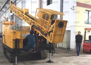 China 140kw Wheel Type Hydraulic Core Drilling Machine For Mining High Rotary Speed on sale