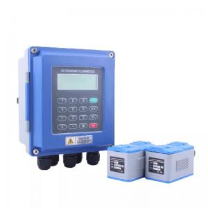 Quality Digital Rs485 Modbus Ultrasonic Water Flow Meter Clamp On Flow Meter wholesale