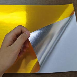 Golden Hairline 210x297mm Inkjet Photo Sticker Paper