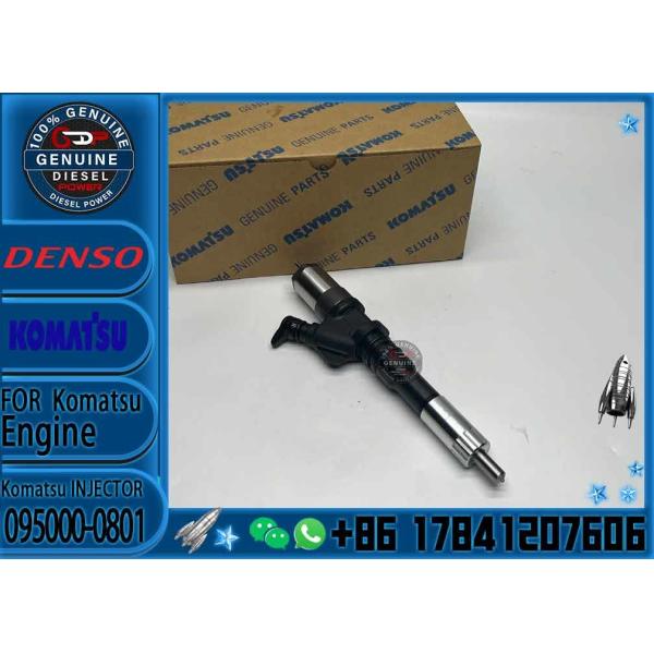 Diesel Fuel Engine Injection Injector Nozzle Common Rail Injector 095000-0800 095000-0801 6156-11-3100 For Komatsu Excav