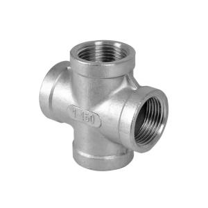 Quality Threaded Connection Cross-connection Pipe Fitting in Carton Box Package wholesale