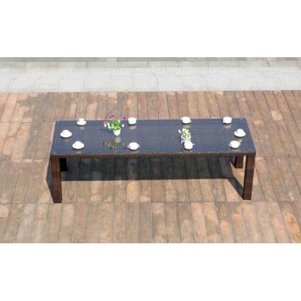 Modern Poly Rattan Aluminium Outdoor Garden wicker chair patio Backyard table and chairs sets