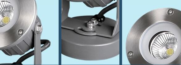 10W COB High Luminance LED Landscape Flood Spot Lights Long Shooting Distance