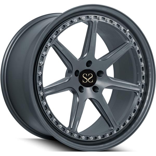 7Spoke 3PC Forged Aluminum Alloy Wheels Rims Luxury Car 19 20 21 22 Inch