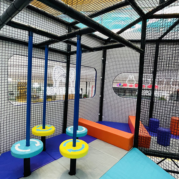 Junior Ninja Course Indoor Playground Equipment for Ages 5-12