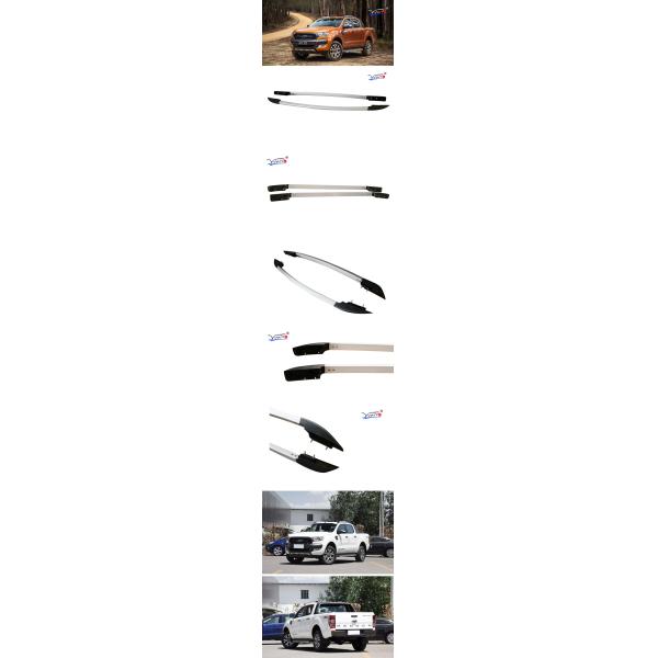 Portable C038 Car Roof Rack Rails For Ford Ranger Lightweight Easy Installation