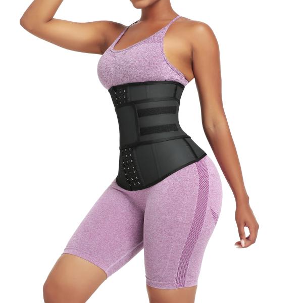High Waist Invisible Slimming Latex Private Label Waist Trainer Shaper for Shapers