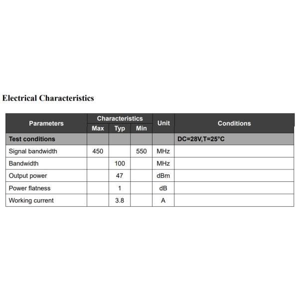 450-550MHz 50W Anti Drone UAV Jammer Module RF Shields Blocker with Circulator